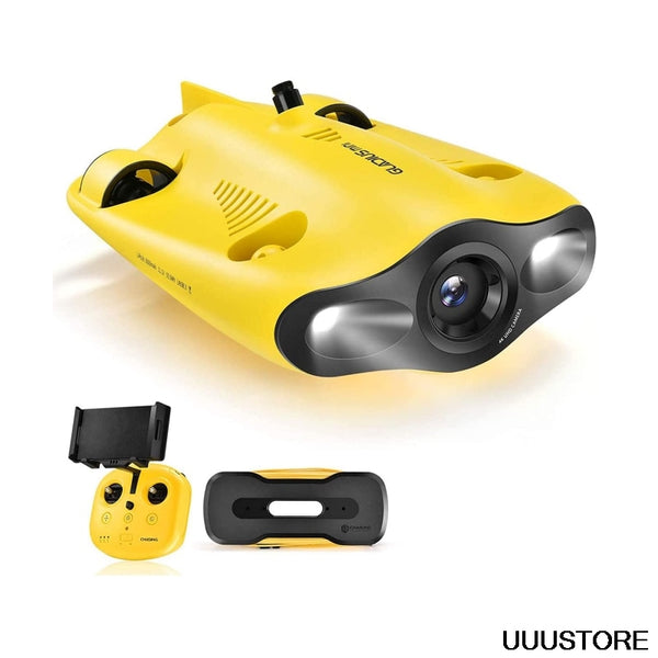 CHASING Gladius Mini Underwater Drone With 4K HD Camera 2 Hours Working Time One Key Depth Hold Live Stream Diving Rescue Drone - Phonesreborn