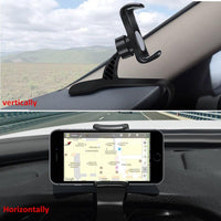 Dashboard Cellphone Holder Clip HUD Design Car Phone Mount Durable Anti-Slip Vehicle Mount  for iPhone Xs Max/XR - Phonesreborn