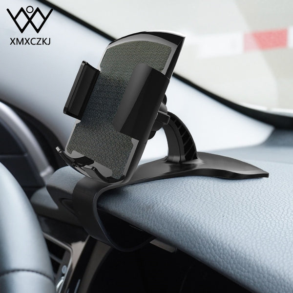 Blackuniversal Phone Holder Hud Dashboard Mount Phone Holder In Car Stand  Bracket Support Smartphone Voiture Auto Telephone Clip Gps Taille Noir  Couleur