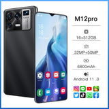 XioMi 12pro Smartphone 16GB+512GB 6.7inch 32+50MP Unlocked Mobile Phones Android Global Version 5G Cell Phone - Phonesreborn